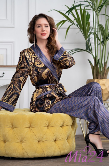 Комплект домашний шелковый Mia-Amore "Armani Cold" 3426 Комплект домашний шелковый Mia-Amore "Armani Cold" 3426
