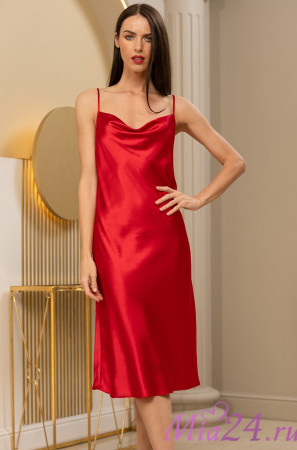 Сорочка шелковая Mia-Amore "Marjory" 3965 красный Сорочка шелковая Mia-Amore "Marjory" 3965 красный