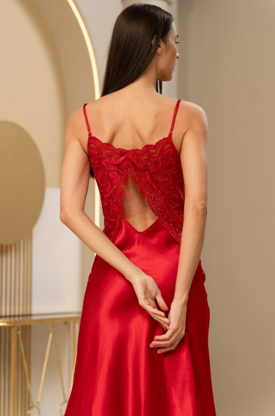 Сорочка шелковая Mia-Amore "Marjory"  3965 красный