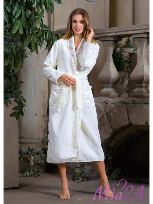 Халат длинный из махры Mia-Mia "Regina" 16169
