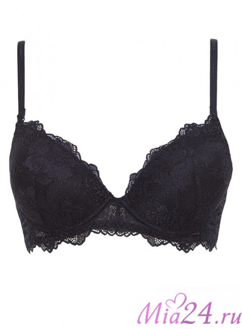 Бюстгальтер пуш-ап "Prestige" My Class Lormar черный