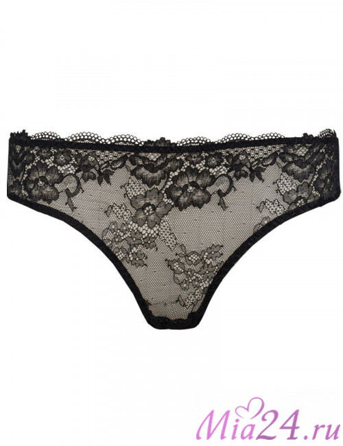 Трусики-слип Sielei "Wonder Lace" 2455 черный Трусики-слип Sielei "Wonder Lace" 2455 черный