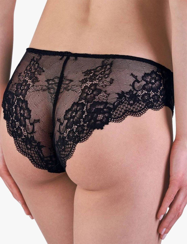 Трусики-слип Sielei "Wonder Lace" 2455 черный