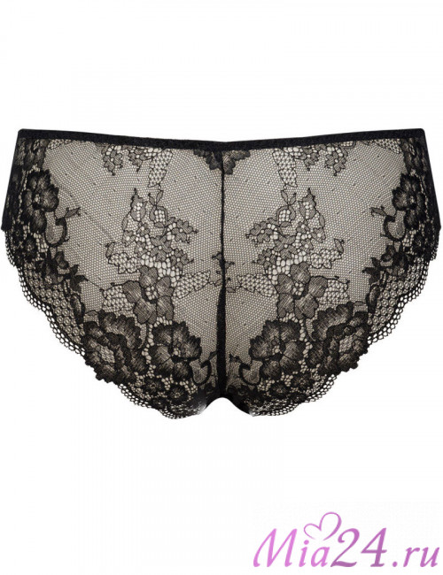Трусики-слип Sielei "Wonder Lace" 2455 черный Трусики-слип Sielei "Wonder Lace" 2455 черный
