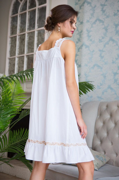 Сорочка из хлопка Mia-Mia "Helene" 16194 с золотым