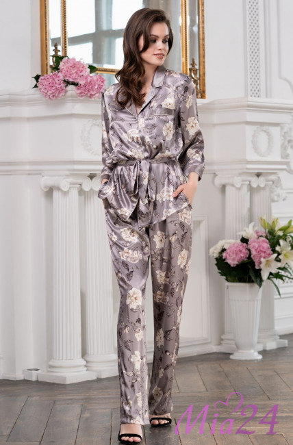 Комплект-двойка шелковый домашний Mia Amore "Gracia" 3206 Комплект-двойка шелковый домашний Mia Amore "Gracia" 3206