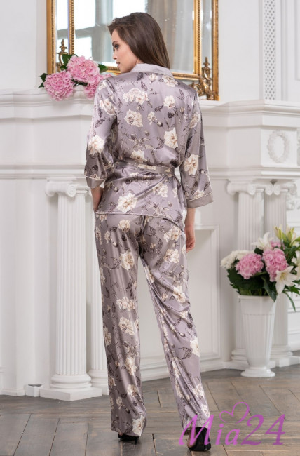 Комплект-двойка шелковый домашний Mia Amore "Gracia" 3206 Комплект-двойка шелковый домашний Mia Amore "Gracia" 3206