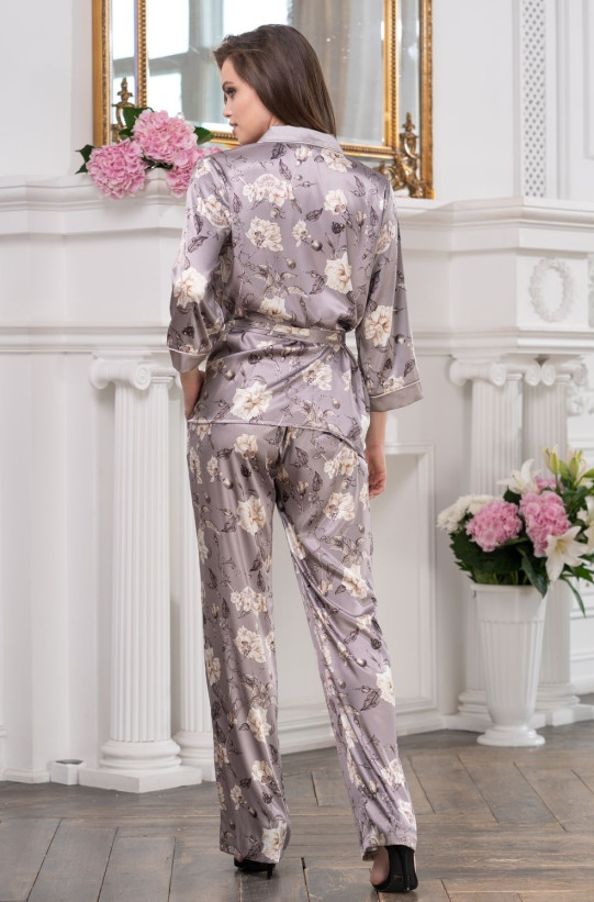 Комплект-двойка шелковый домашний Mia Amore "Gracia" 3206