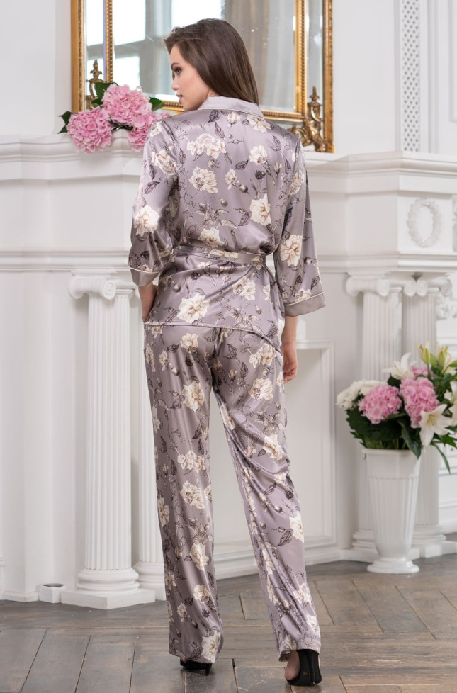 Комплект-двойка шелковый домашний Mia Amore "Gracia" 3206