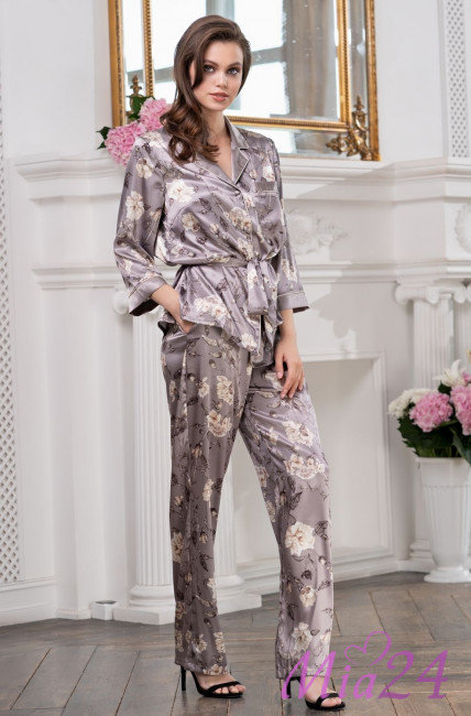 Комплект-двойка шелковый домашний Mia Amore "Gracia" 3206 Комплект-двойка шелковый домашний Mia Amore "Gracia" 3206