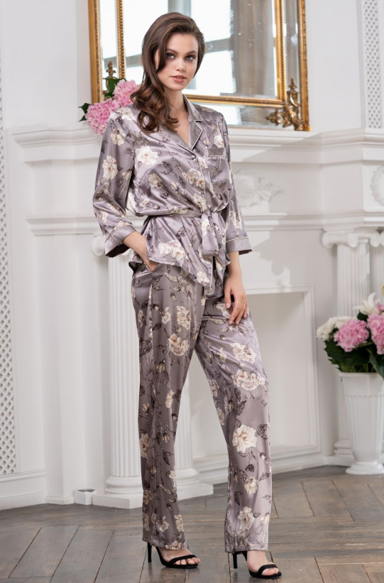 Комплект-двойка шелковый домашний Mia Amore "Gracia" 3206