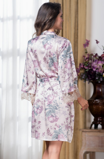 Халат шелковый Mia-Amore "Miracle" 3544 