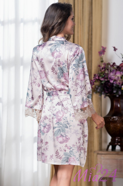 Халат шелковый Mia-Amore "Miracle" 3544  Халат шелковый Mia-Amore "Miracle" 3544