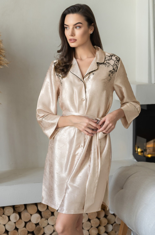 Халат женский на пуговицах Mia-Amore "Karin" 9147