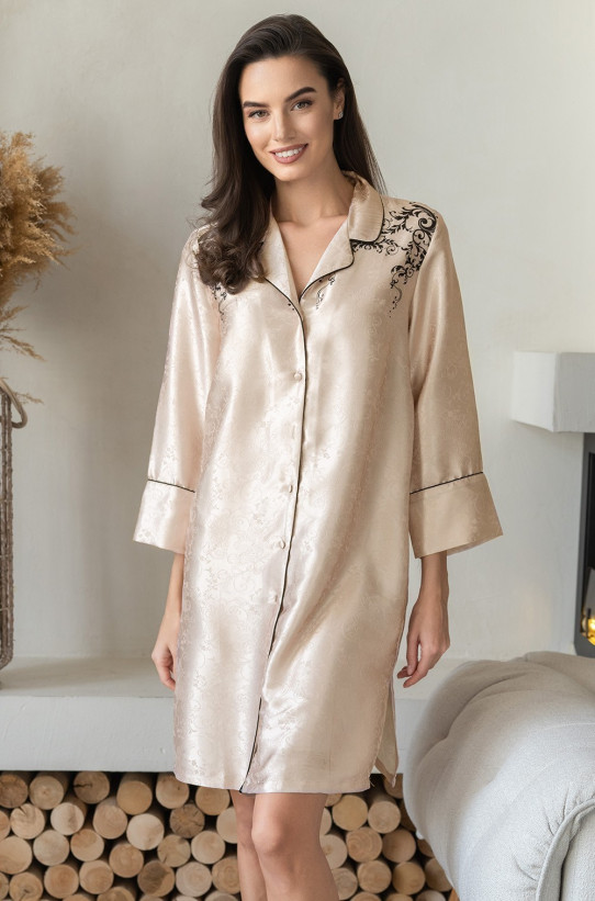Халат женский на пуговицах Mia-Amore "Karin" 9147