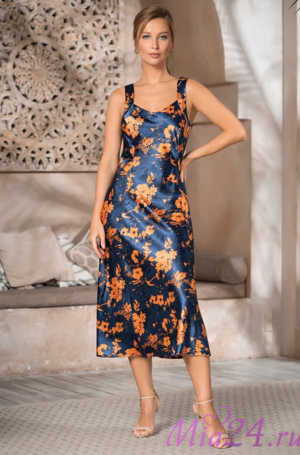 Сорочка длинная шелковая Mia-Amore "Qiara" 3785