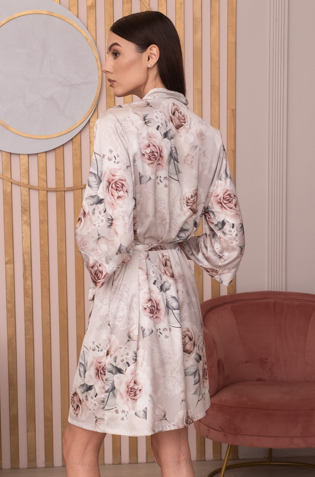 Халат женский шелковый Mia-Amore "Clariss" 4163