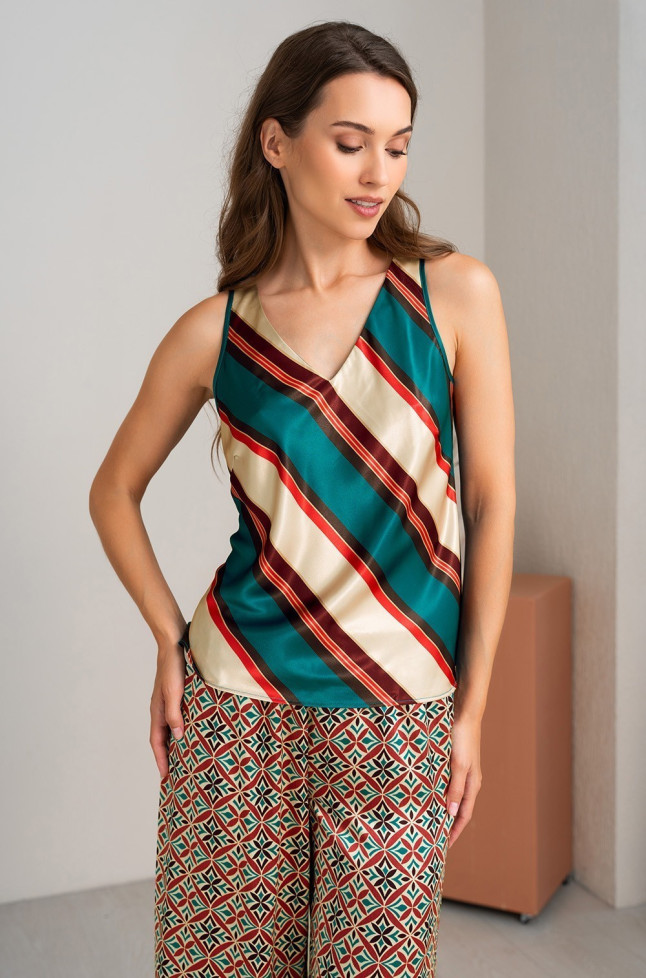 Комплект-тройка женский шелковый Mia-Amore "Brianna" 4335