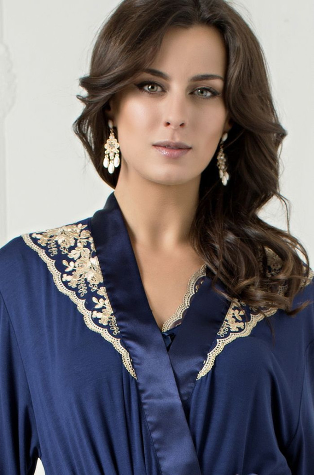 6289 Халат женский "Bogemia"