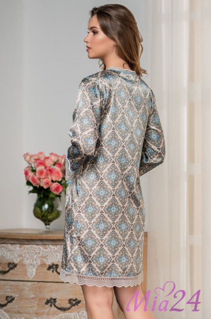 Халат женский на пуговицах Mia-Amore "Palermo" 9697 Халат женский на пуговицах Mia-Amore "Palermo" 9697