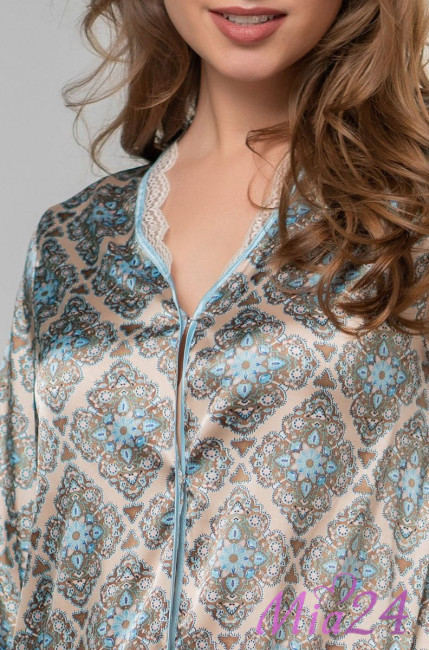 Халат женский на пуговицах Mia-Amore "Palermo" 9697 Халат женский на пуговицах Mia-Amore "Palermo" 9697