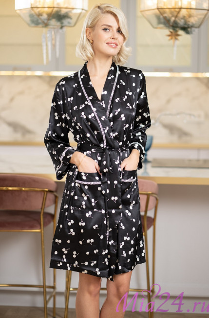 Халат женский Mia-Amore "Winter Cherry" 7153 Халат женский Mia-Amore "Winter Cherry" 7153