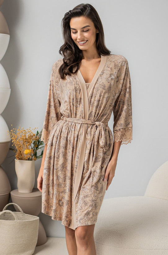 Халат домашний женский из вискозы Mia-Amore "Nelly" 1943