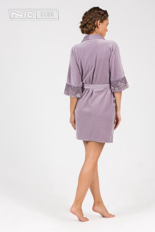1601 Халат велюровый Dolce