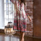 Туника домашняя женская из вискозы Mia-Mia "Shakira" 16075 красный