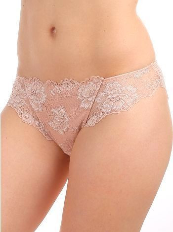 Трусы слип кружевные  Lormar "Perfect" My Class noisette