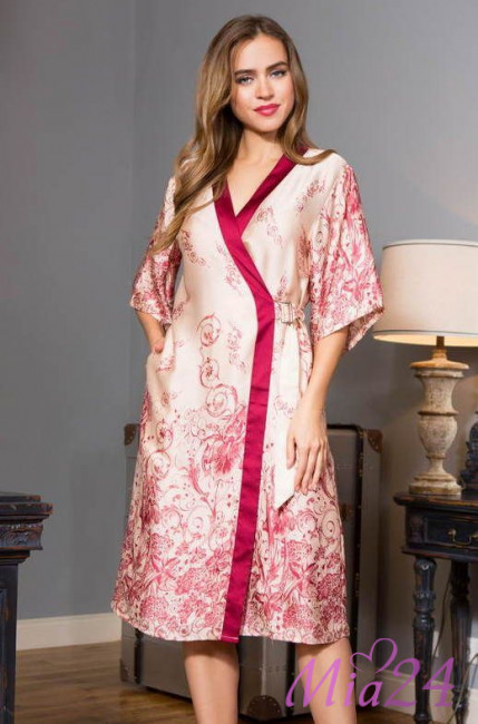 Халат домашний женский Mia-Mia "Iris" 19127 Халат домашний женский Mia-Mia "Iris" 19127