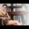 Платье женское шелковое длинное Mia-Amore "Antika" 3478