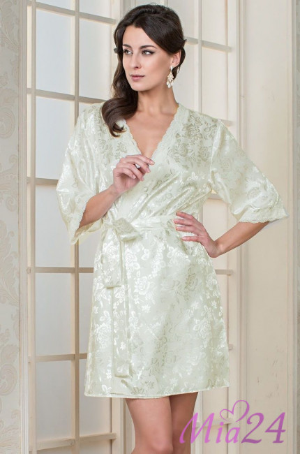 Халат женский Mia-Mella "Margo" 7847 шампань Халат женский Mia-Mella "Margo" 7847 шампань