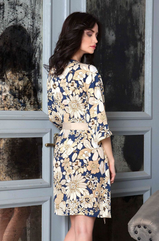 Халат из крепа Mia-Mia "Anita" 17443