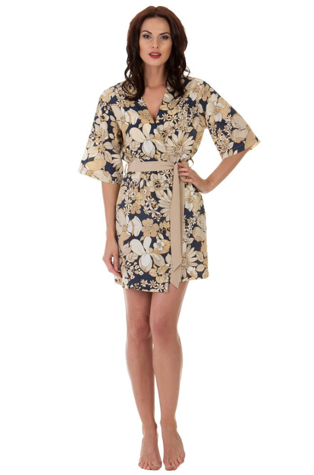 Халат из крепа Mia-Mia "Anita" 17443