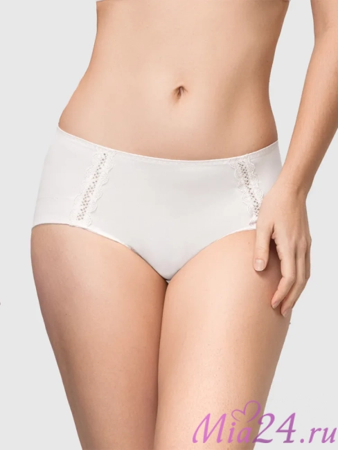 Женские трусики-слип Amelie "Pleat" 8042-2 белый   Женские трусики-слип Amelie "Pleat" 8042-2 белый
