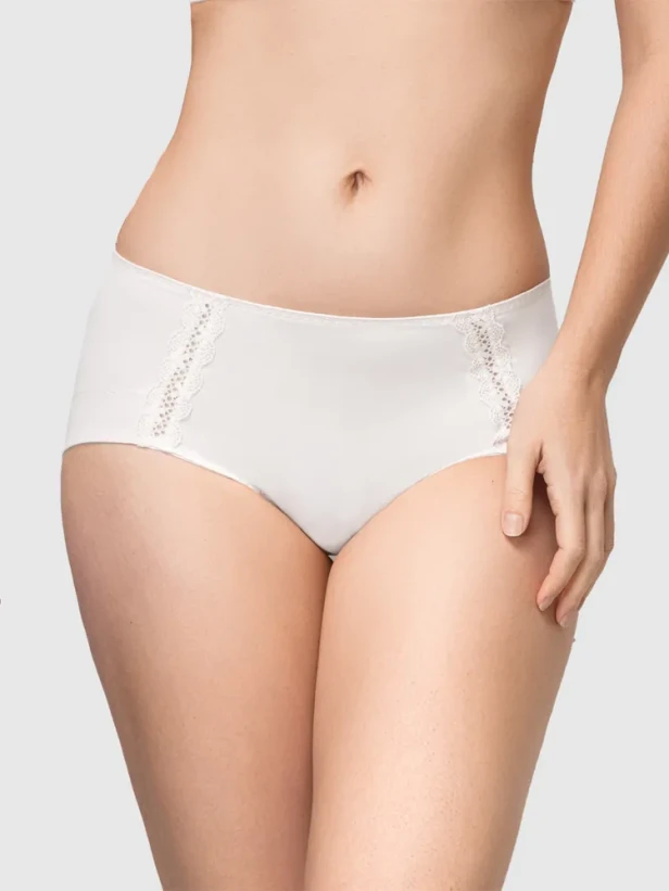 Женские трусики-слип Amelie "Pleat" 8042-2 белый  