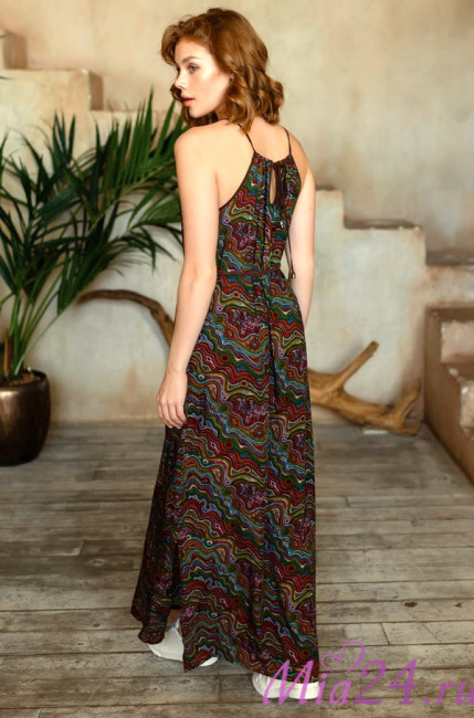 Платье женское длинное из вискозы Mia-Mia "Reina" 16470
