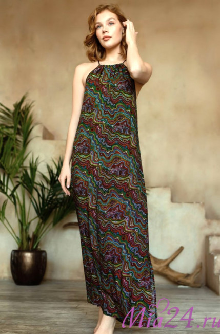 Платье женское длинное из вискозы Mia-Mia "Reina" 16470