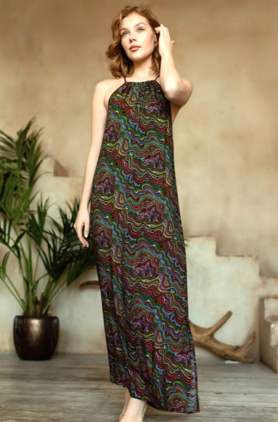 Платье женское длинное из вискозы Mia-Mia "Reina" 16470