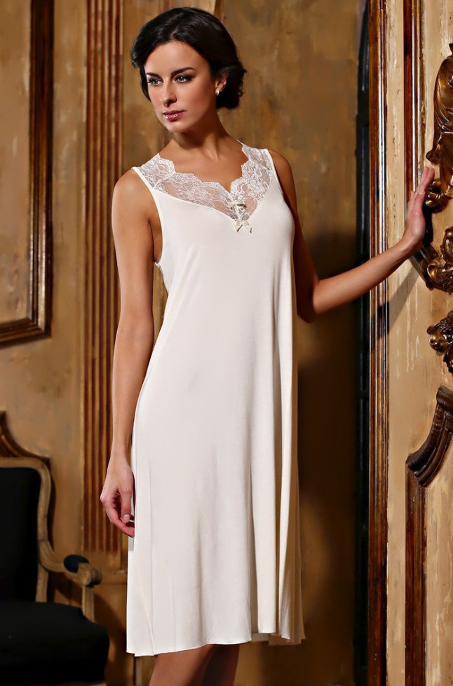 6210 Сорочка женская "Lora" milk