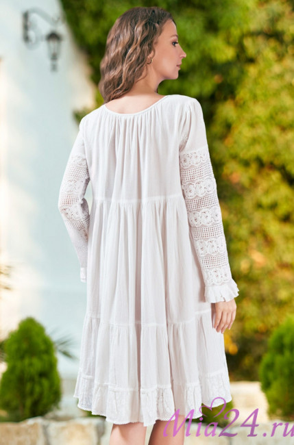 Короткая туника женская из хлопка Mia-Amore "Argentina" 1587 Короткая туника женская из хлопка Mia-Amore "Argentina" 1587