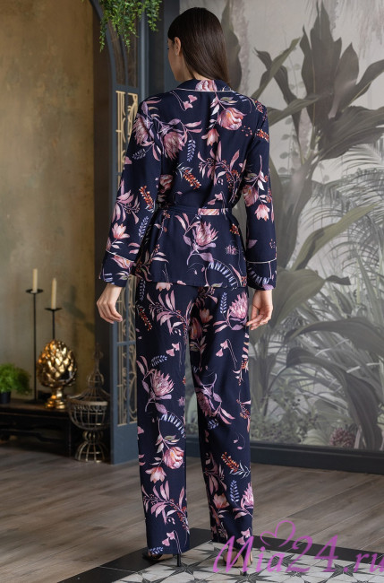 Комплект домашний женский из вискозы Mia-Amore "Night Garden" 5196