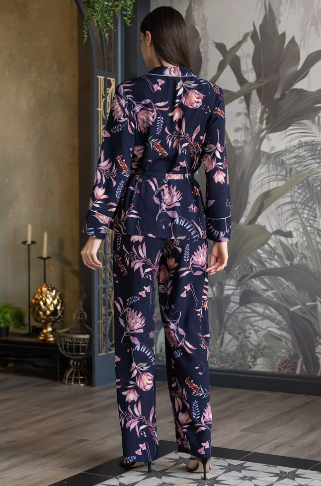 Комплект домашний женский из вискозы Mia-Amore "Night Garden" 5196