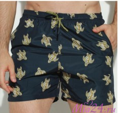 Плавки мужские B645JI Jolidon 25 шорты черный/черепаха