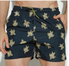 Плавки мужские B645JI Jolidon 25 шорты черный/черепаха