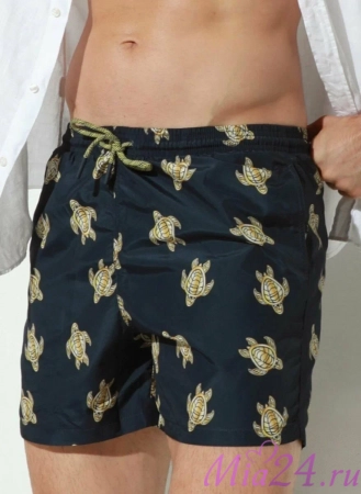 Плавки мужские B645JI Jolidon 25 шорты черный/черепаха