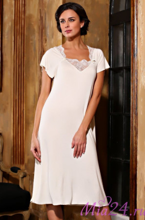 6211 Сорочка женская "Lora" milk