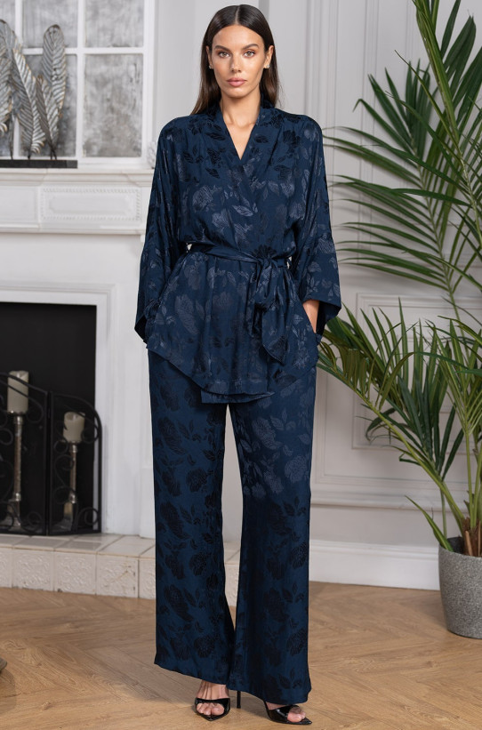 Комплект-тройка домашний из вискозы с шелком Mia-Amore "Enrika" 4406