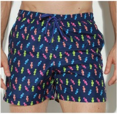 Плавки мужские B645JI Jolidon 25 шорты темно-синий/конфета